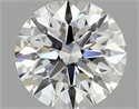 Del inventario de diamantes de laboratorio, 0.97 quilates, Redondo , Color E, claridad VVS2 y certificado IGI