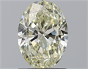 Natural Diamond 1.20 Carats, Oval with  Cut, M Color, VVS2 Clarity and Certified by GIA