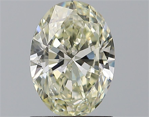Picture of Natural Diamond 1.20 Carats, Oval with  Cut, M Color, VVS2 Clarity and Certified by GIA