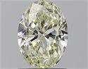 Diamante Natural 1.20 quilates, Ovalado , Color M, claridad VVS2 y certificado GIA