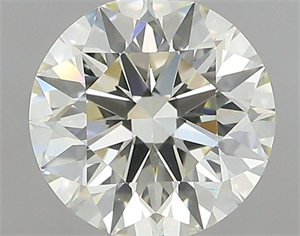 Picture of Natural Diamond 1.22 Carats, Round with Excellent Cut, K Color, VVS2 Clarity and Certified by IGI