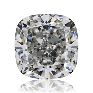 Foto Diamante Natural 1.71 quilates, Del cojín , Color F, claridad SI1 y certificado GIA de