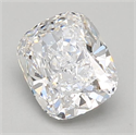Lab Grown Diamond 0.94 Carats, Cushion with  Cut, D Color, VVS2 Clarity and Certified by IGI