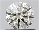Diamante Natural 0.59 quilates, Redondo , Color I, claridad VVS1 y certificado IGI
