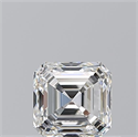 Diamante Natural 0.73 quilates, Asscher , Color F, claridad VVS1 y certificado GIA