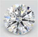 Del inventario de diamantes de laboratorio, 2.53 quilates, Redondo , Color D, claridad IF y certificado IGI