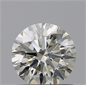 Diamante Natural 0.71 quilates, Redondo , Color K, claridad VVS1 y certificado IGI