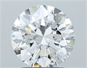 Natural Diamond 2.00 Carats, Round with Excellent Cut, E Color, VVS2 Clarity and Certified by GIA