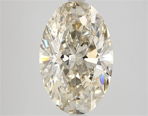 Picture of Natural Diamond 3.05 Carats, Oval with  Cut, N Color, SI1 Clarity and Certified by GIA