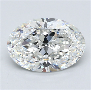 Foto Diamante Natural 3.10 quilates, Ovalado , Color G, claridad VS1 y certificado GIA de