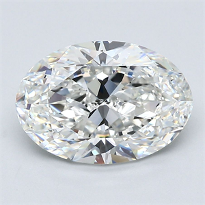Foto Diamante Natural 3.10 quilates, Ovalado , Color G, claridad VS1 y certificado GIA de