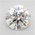 Lab Grown Diamond 1.50 Carats, Round with Ideal Cut, D Color, VS1 Clarity and Certified by IGI