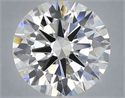 Del inventario de diamantes de laboratorio, 5.03 quilates, Redondo , Color E, claridad VVS2 y certificado IGI