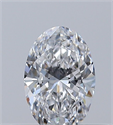 Diamante Natural 0.30 quilates, Ovalado , Color D, claridad VS2 y certificado GIA