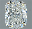 Natural Diamond 2.71 Carats, Cushion with  Cut, E Color, IF Clarity and Certified by GIA