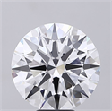 Lab Grown Diamond 8.09 Carats, Round with Ideal Cut, E Color, VVS2 Clarity and Certified by IGI