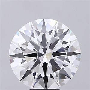 Picture of Lab Grown Diamond 8.09 Carats, Round with Ideal Cut, E Color, VVS2 Clarity and Certified by IGI