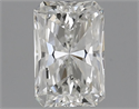 Natural Diamond 0.55 Carats, Radiant with  Cut, G Color, SI1 Clarity and Certified by GIA