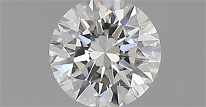 Foto Diamante Natural 0.40 quilates, Redondo , Color F, claridad IF y certificado IGI de