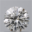 Diamante Natural 0.73 quilates, Redondo , Color F, claridad IF y certificado GIA