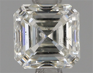 Foto Diamante Natural 1.01 quilates, Asscher , Color H, claridad SI2 y certificado IGI de