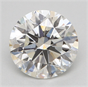 Diamante Natural 0.53 quilates, Redondo , Color H, claridad VVS2 y certificado GIA