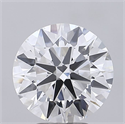 Del inventario de diamantes de laboratorio, 5.08 quilates, Redondo , Color F, claridad VVS2 y certificado IGI