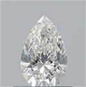 Diamante Natural 0.50 quilates, De pera , Color I, claridad VS1 y certificado GIA