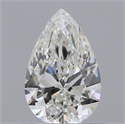 Diamante Natural 0.52 quilates, De pera , Color G, claridad VVS2 y certificado GIA