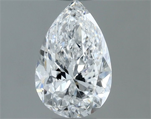 Picture of Natural Diamond 0.70 Carats, Pear with  Cut, E Color, VS2 Clarity and Certified by GIA