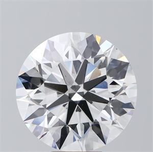 Picture of Lab Grown Diamond 7.05 Carats, Round with Ideal Cut, G Color, VS1 Clarity and Certified by IGI