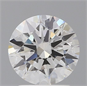 Del inventario de diamantes de laboratorio, 2.10 quilates, Redondo , Color E, claridad VVS2 y certificado IGI
