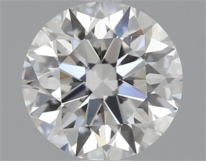 Picture of Natural Diamond 0.86 Carats, Round with Very Good Cut, F Color, VVS1 Clarity and Certified by GIA
