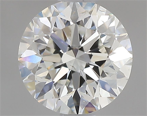 Picture of Natural Diamond 1.01 Carats, Round with Very Good Cut, I Color, SI1 Clarity and Certified by GIA