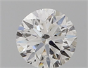 Natural Diamond 0.40 Carats, Round with Very Good Cut, G Color, SI2 Clarity and Certified by GIA
