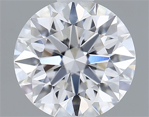 Picture of Lab Grown Diamond 1.03 Carats, Round with Ideal Cut, D Color, VVS2 Clarity and Certified by IGI