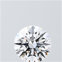 Lab Grown Diamond 1.55 Carats, Round with Ideal Cut, D Color, VVS2 Clarity and Certified by IGI