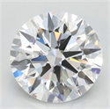 Del inventario de diamantes de laboratorio, 2.58 quilates, Redondo , Color D, claridad VVS1 y certificado GIA
