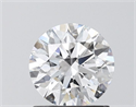 Del inventario de diamantes de laboratorio, 1.02 quilates, Redondo , Color D, claridad VVS1 y certificado IGI