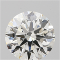 Natural Diamond 1.01 Carats, Round with Excellent Cut, F Color, SI1 Clarity and Certified by GIA