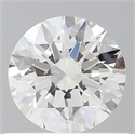 Natural Diamond 0.70 Carats, Round with Excellent Cut, F Color, SI1 Clarity and Certified by GIA