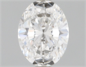 Diamante Natural 0.52 quilates, Ovalado , Color D, claridad VS2 y certificado GIA