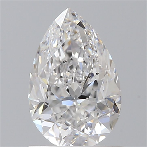 Foto Diamante Natural 1.00 quilates, De pera , Color D, claridad SI2 y certificado GIA de