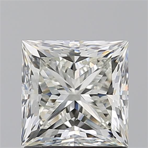 Picture of Natural Diamond 1.50 Carats, Princess with  Cut, K Color, VS2 Clarity and Certified by GIA