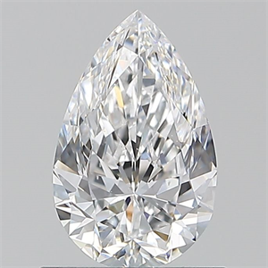 Picture of Natural Diamond 0.80 Carats, Pear with  Cut, D Color, VS2 Clarity and Certified by GIA