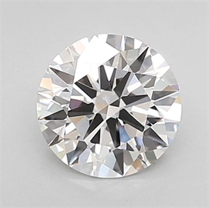 Picture of Lab Grown Diamond 1.04 Carats, Round with Ideal Cut, E Color, VVS1 Clarity and Certified by IGI