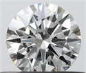 Natural Diamond 0.41 Carats, Round with Excellent Cut, I Color, VVS1 Clarity and Certified by IGI