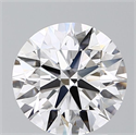 Del inventario de diamantes de laboratorio, 2.53 quilates, Redondo , Color D, claridad VVS2 y certificado IGI