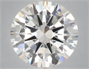 Lab Grown Diamond 5.04 Carats, Round with Excellent Cut, F Color, VVS1 Clarity and Certified by IGI