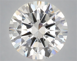 Picture of Lab Grown Diamond 5.04 Carats, Round with Excellent Cut, F Color, VVS1 Clarity and Certified by IGI